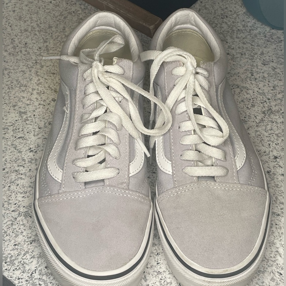old skool purple suede vans Women’s 8.5 men’s 7.0